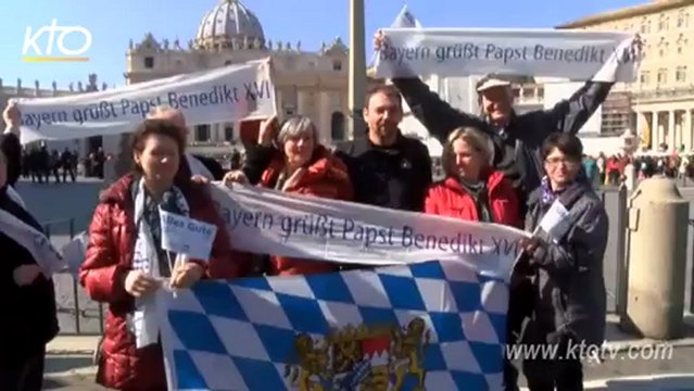 A Rome, le dernier adieu des Bavarois à Benoît XVI