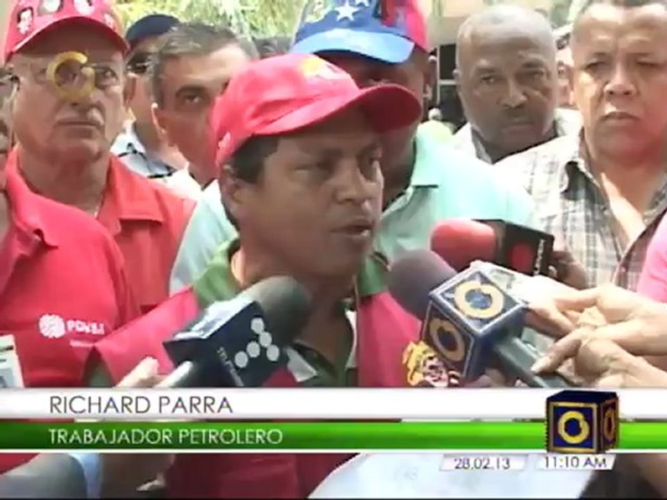 Trabajadores de Pdvsa mantienen protesta en el Zulia para exigir destitución de la directiva occidente