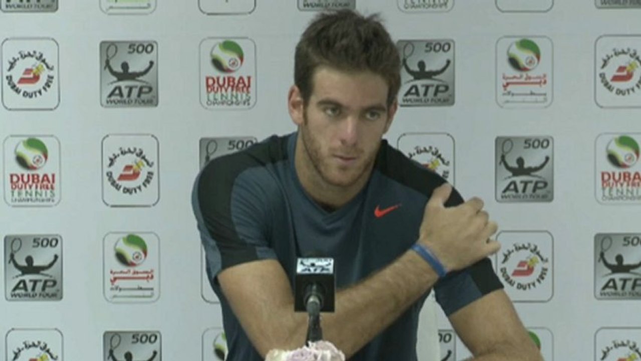 ATP Dubai - Del Potro : ''J'en suis capable''