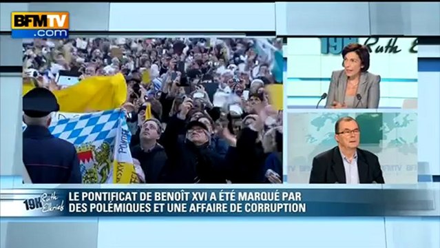 Mgr Bernard Podvin et Bernard Lecomte: le Face à face de Ruth Elkrief - 28/02