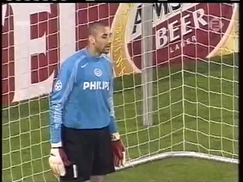 2005 (April 13) PSV Eindhoven (Holland) 1-Olympique Lyonnais (France) 1 (Champions League)