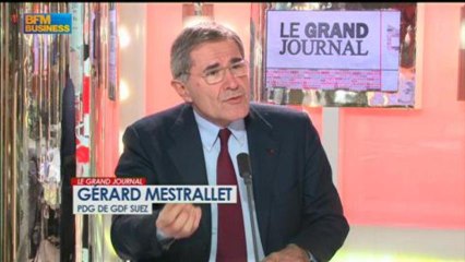 Gérard Mestrallet, président directeur général de GDF SUEZ - 28 février - Le Grand Journal 4/4