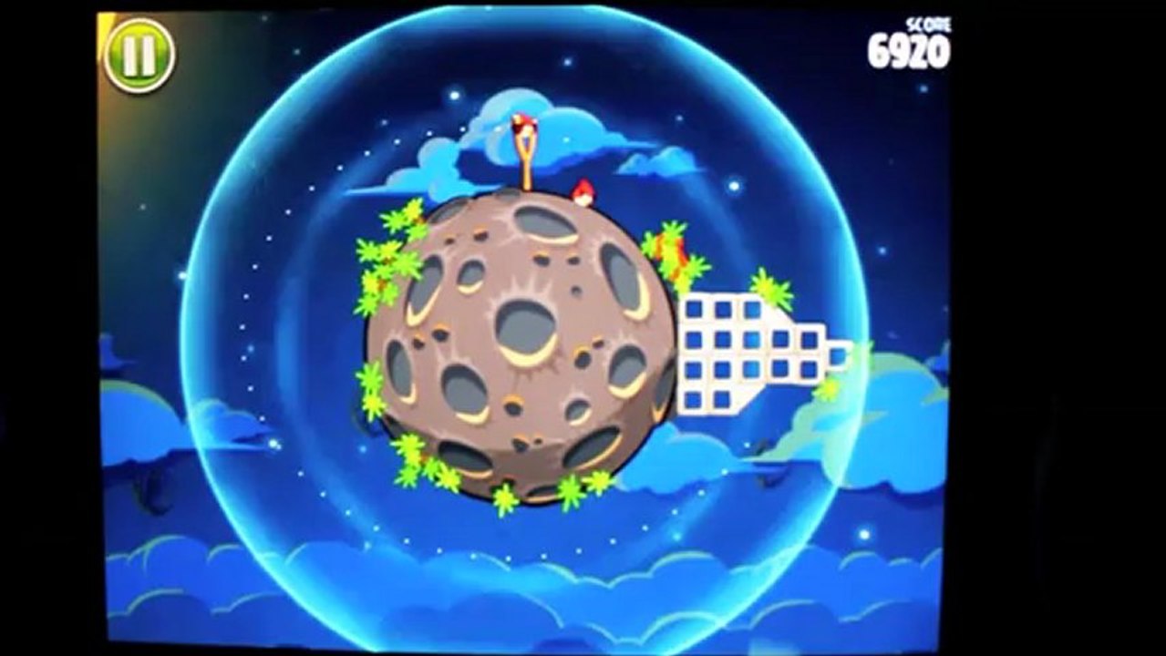 Angry Birds Space Pig Bang Level 1-3 3-Star Walkthrough iPhone/iPod/iPad 26920