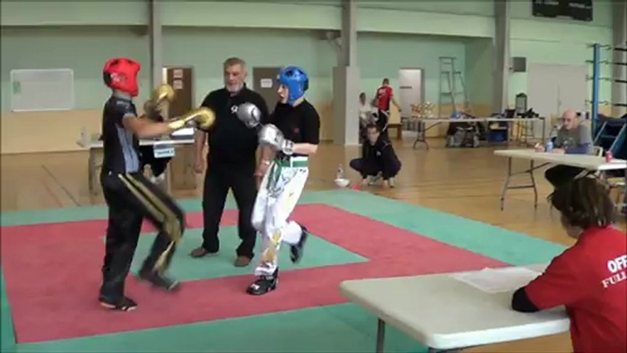 luca Championnat régional de full contact