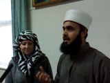 A Lady converting to Islam with Hafiz M S Hashmi ,Pehr Hali ,Choha Khalsa ,