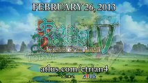 Etrian Odyssey 4 : Legends of the Titan - Du gameplay pour la classe Bushi