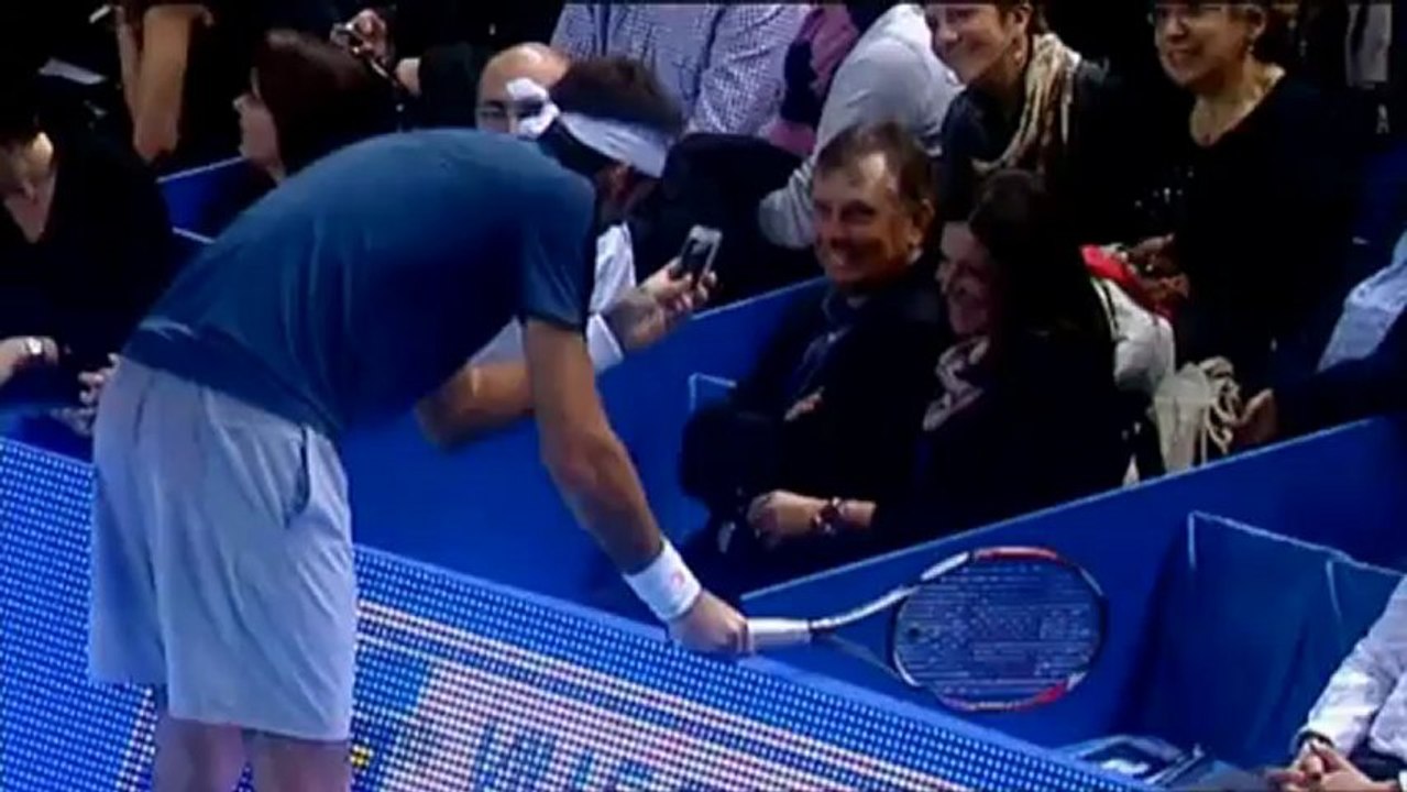 Bitte lächeln! Del Porto knippst sich selbst