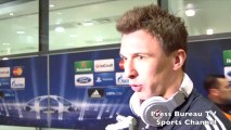 Mario Mandzukic reaction to Arsenal vs Bayern Munich