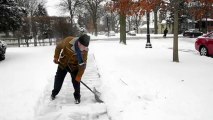 Tempestades de neve atingem EUA