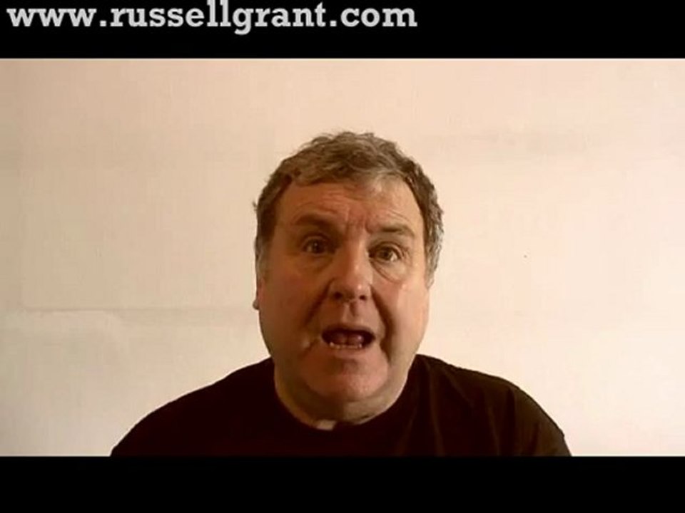 Russell Grant Video Horoscope Aquarius February Saturday 23rd 2013 www.russellgrant.com