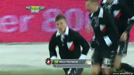 Miłosz Przybecki (Polonia Warszawa - Lechia Gdańsk 1-1)