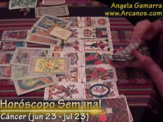 Horoscopo Cancer del 22 al 28 de marzo 2009 - Tarot