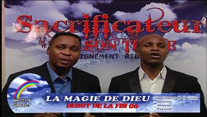 Ap. Théophile Bubi " LA MAGIE DE DIEU "  16