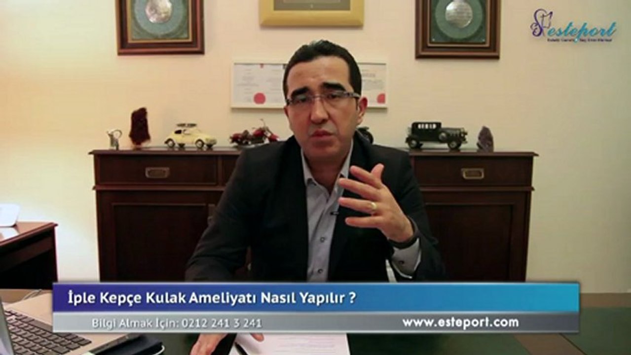 İple Kepçe kulak Ameliyatı & Op Dr Ali Mezdeği