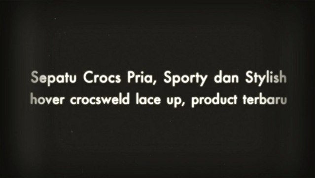 Fenomena Kenyamanan Crocs | Jual Sepatu Crocs