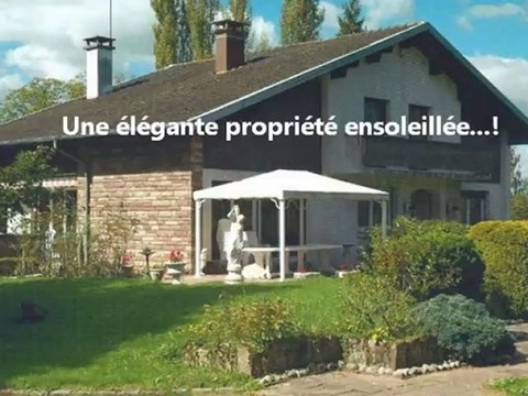 villa avec piscine a vendre pres d epinal sans frais d agence, vosges, bains-les-bains