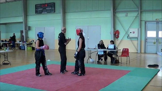 anne sophie Championnat régional de full contact
