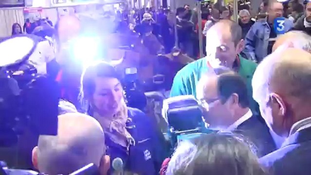 SIA 2013 : Ambiance présidentielle au Salon de l'Agriculture