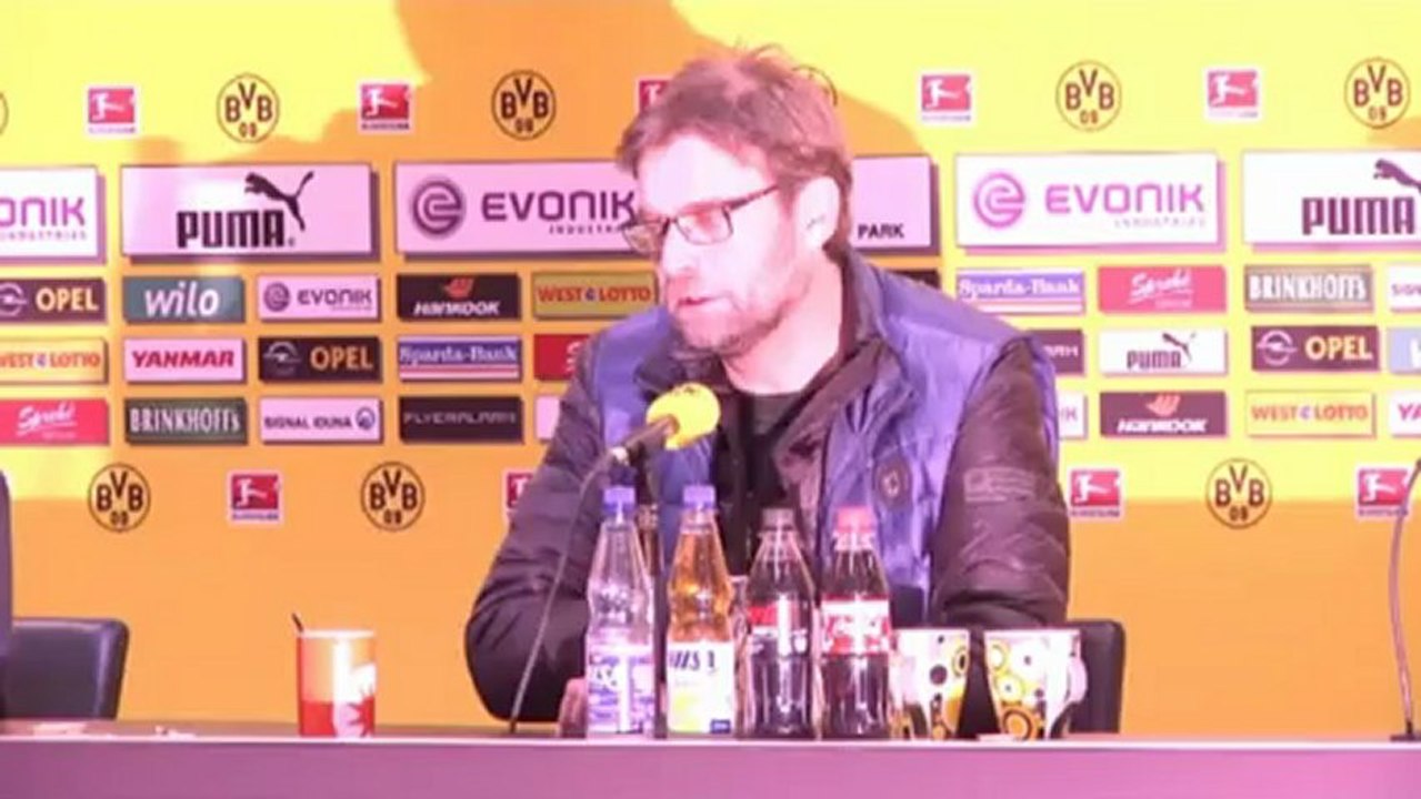 Klopp: ''kleiner hinweis für lucien favre''