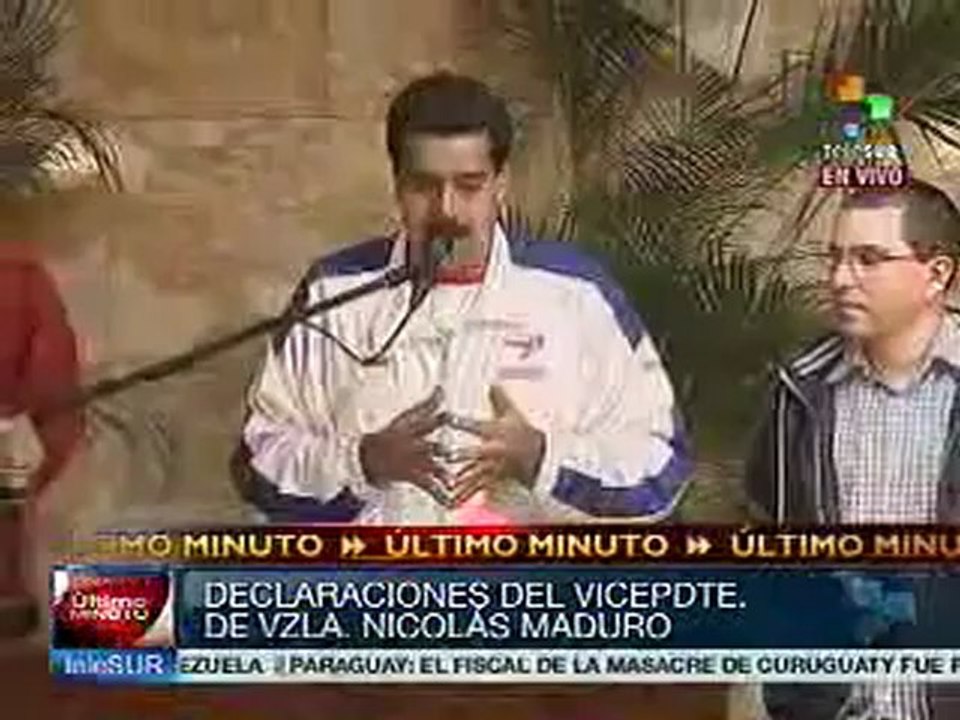 Maduro en reunión de trabajo con Chávez
