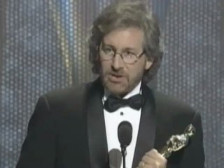 Steven Spielberg winning an Oscar® for Schindler's List