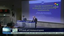 CE corrige a la baja perspectivas de crecimiento de la UE