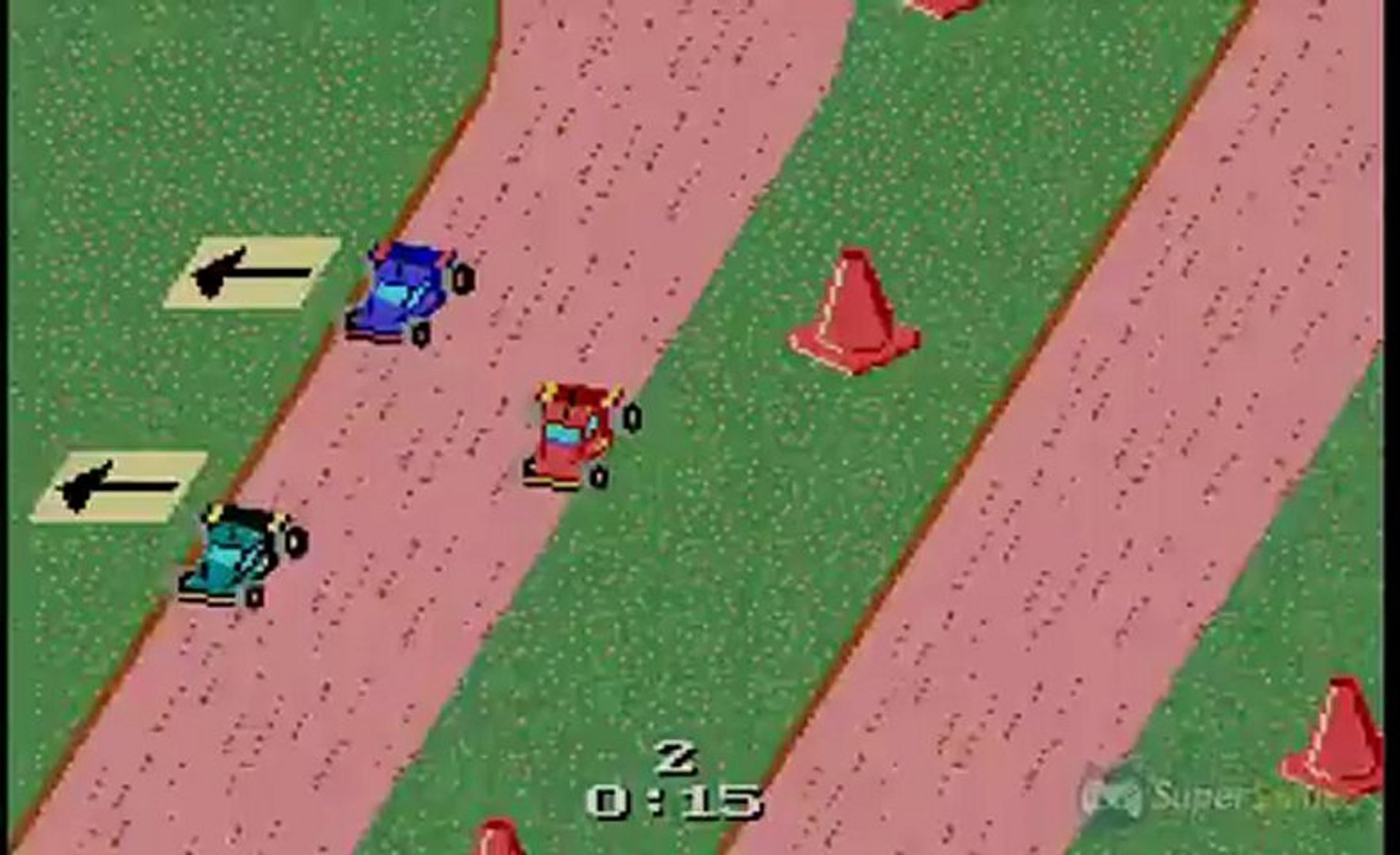 Fiche du jeu R.C. Grand Prix sur Sega Master System