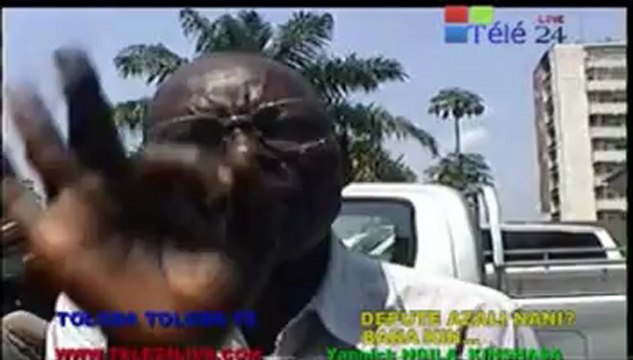 WWW.TELE24LIVE.COM TOLOBA TOLOBA TE Qu'est-ce qu'un député ? Yannick NGILA CONGO KINSHASA 0896890795