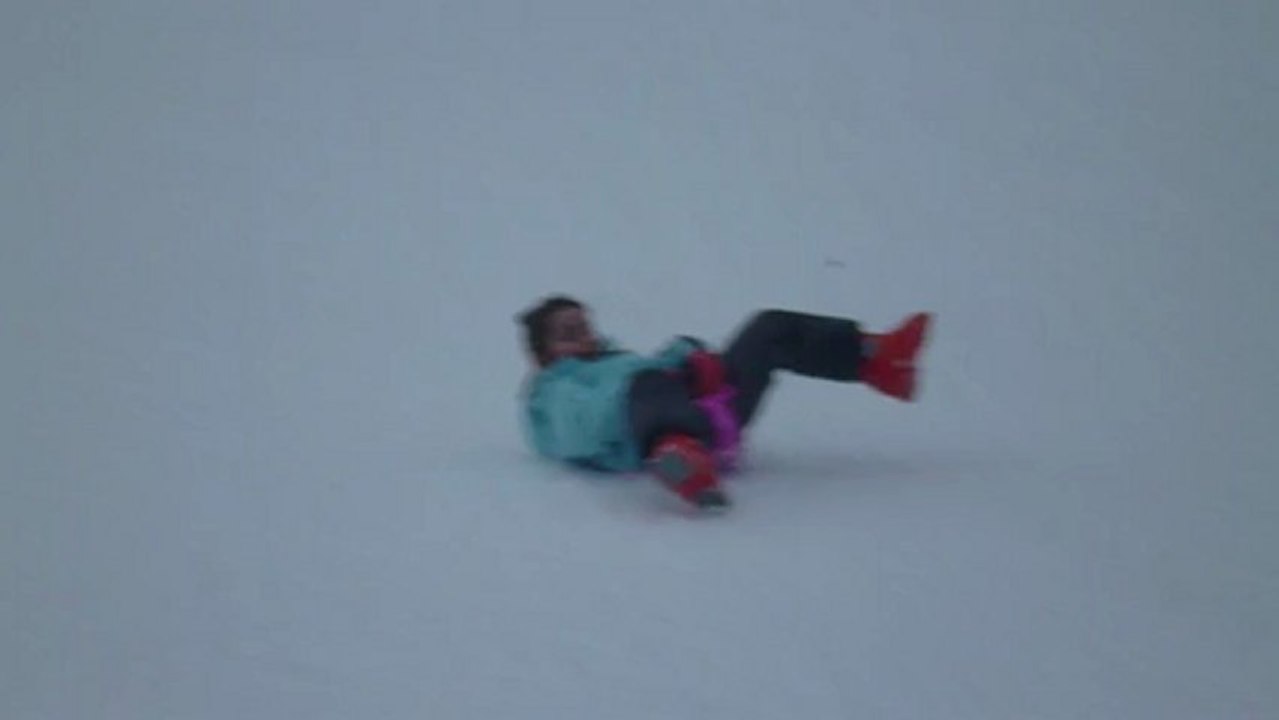 Descente en luge