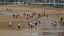 Playa de San Lorenzo de Gijón. Asturias