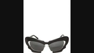 Linda Farrow  Prabal Gurung Large Frame Sunglasses Uk Fashion Trends 2013 From Fashionjug.com