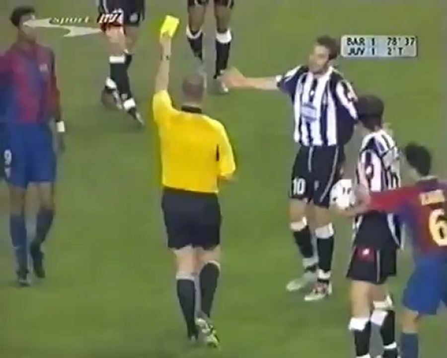 Barcellona 1 - Juventus 2 (Nedved, Xavi, Zalayeta) (22-04-2003) Champions League 2002-03
