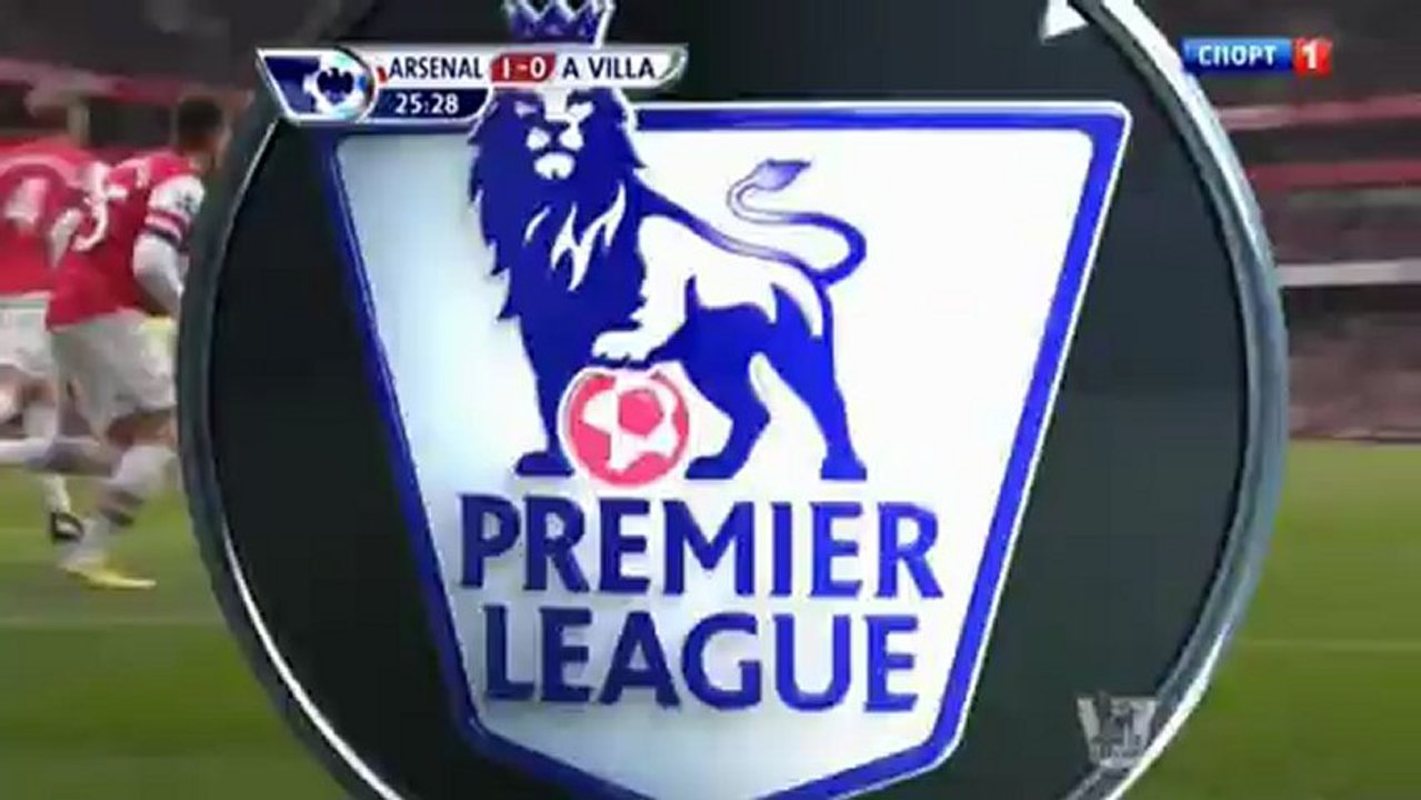 Арсенал - Астон Вилла 1 тайм