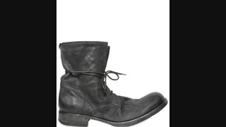 Officine Creative  Vintaged Washed Leather Boots Uk Fashion Trends 2013 From Fashionjug.com