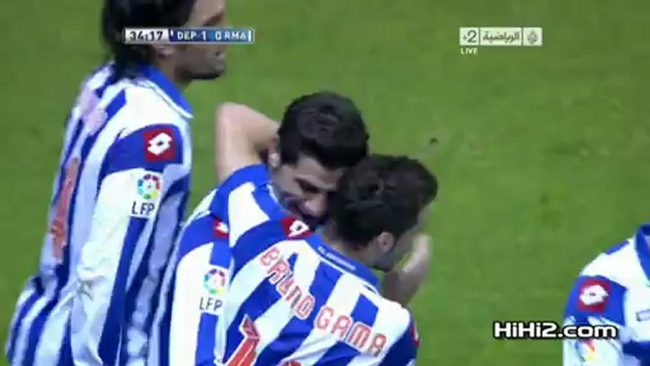 هدف ريكي - ديبورتيفو 1-0 ريال مدريد