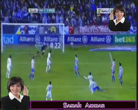 هدف التعادل لريال مدريد فى مرمى ديبورتيفولاكورونا # كاكا