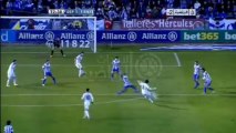 هدف ريكاردو كاكا في مرمى الديبورتيفو لاكورونا 1-1 ... هدف دائري راااااااائع