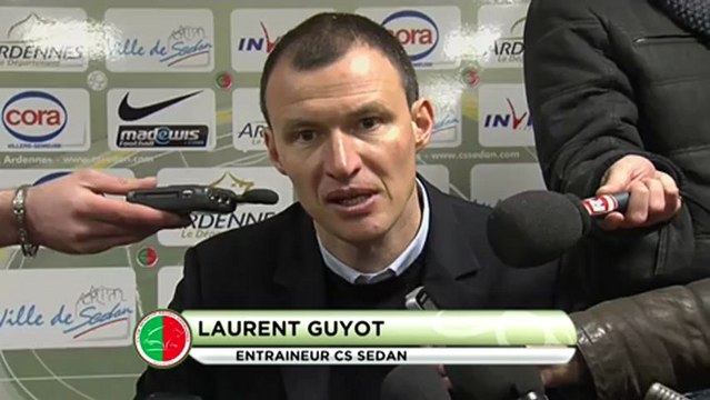 Conférence de presse CS Sedan - Tours FC : Laurent GUYOT (CSSA) - Bernard BLAQUART (TOURS) - saison 2012/2013