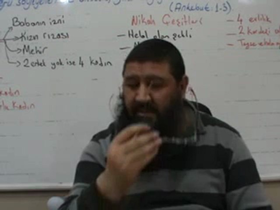 İlmihal Dersleri 16a - Huseyin Ebu Emre