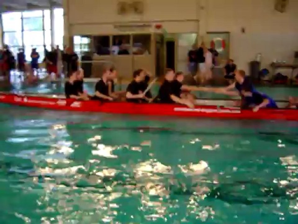 Drachenboot Indoorcup Unser zweiter Lauf