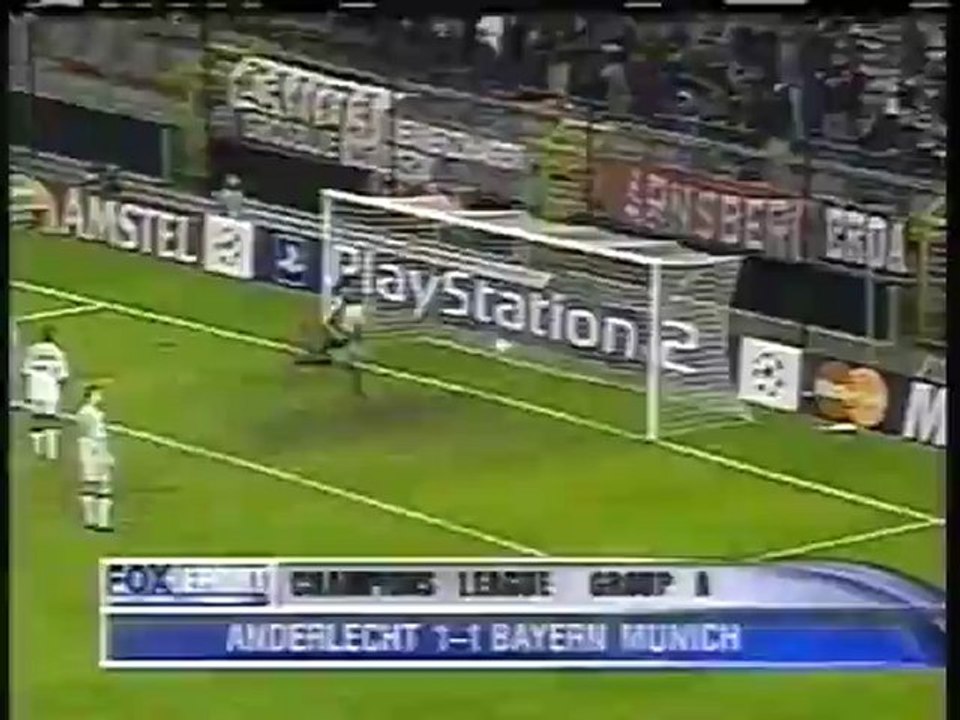 2003 (September 30) Anderlecht (Belgium) 1-Bayern Munich (Germany) 1 (Champions League)
