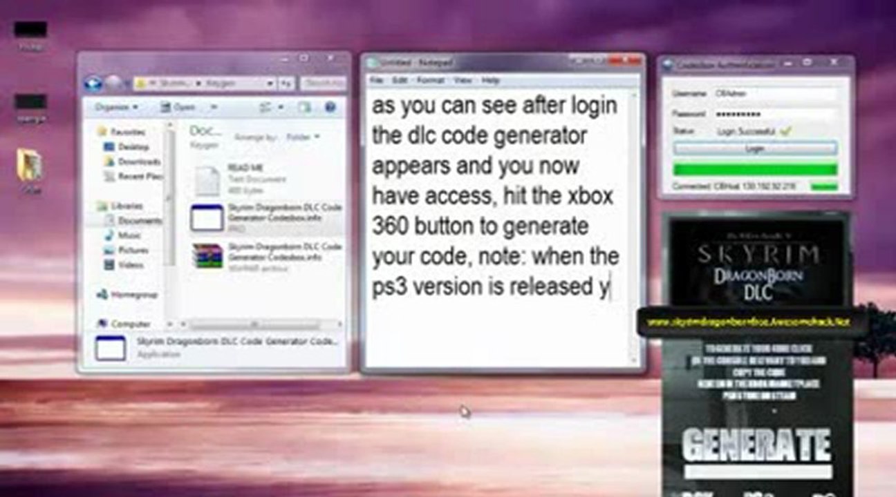 The Elder Scrolls V Skyrim -- Dragonborn DLC PC Keygen - YouTube