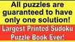 Fun Book Review: The Gigantic Sudoku Puzzle Book. 1500 Puzzles. Easy through Challenging to Nail Biting and Torturous. Largest Printed Sudoku Puzzle Book ever. All puzzles are guaranteed to have only ONE SOLUTION! by Jonathan Bloom