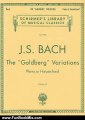 Fun Book Review: Goldberg Variations: Piano Solo (Schirmer's Library of Musical Classics) by Ralph Kirkpatrick, Johann Sebastian Bach