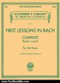 Fun Book Review: First Lessons in Bach, Complete: For the Piano (Schirmer's Library of Musical Classics) by Walter Carroll, Johann Sebastian Bach