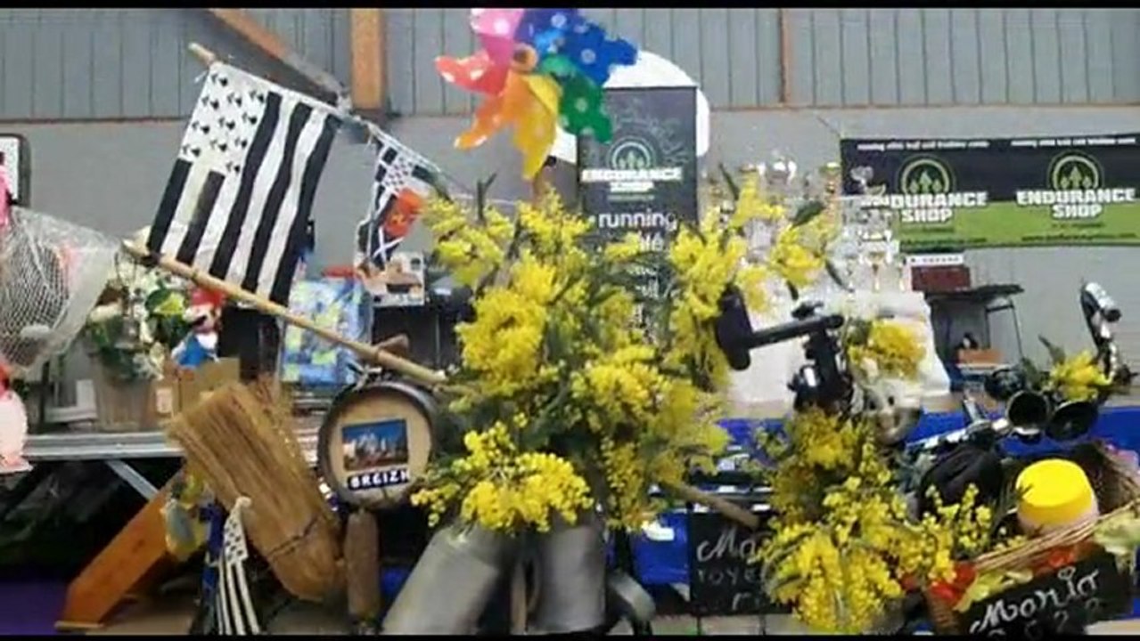 19 ème foulées bourgcomptoises  2013 avec Mario et son petit vélo