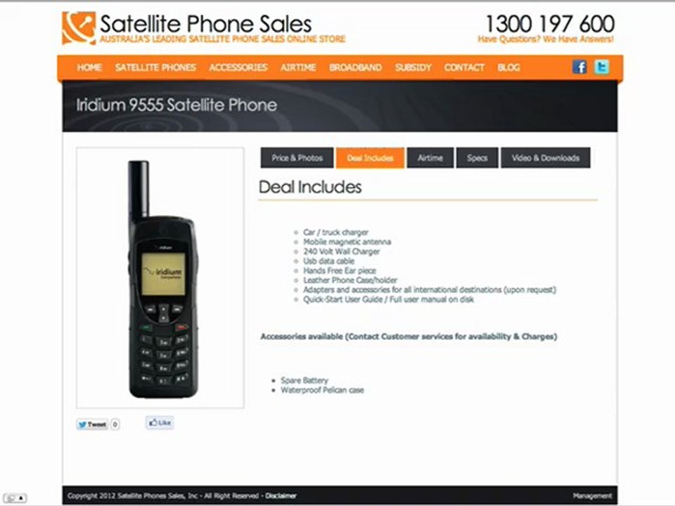 Can I Use My Iridium 9555 For The Internet