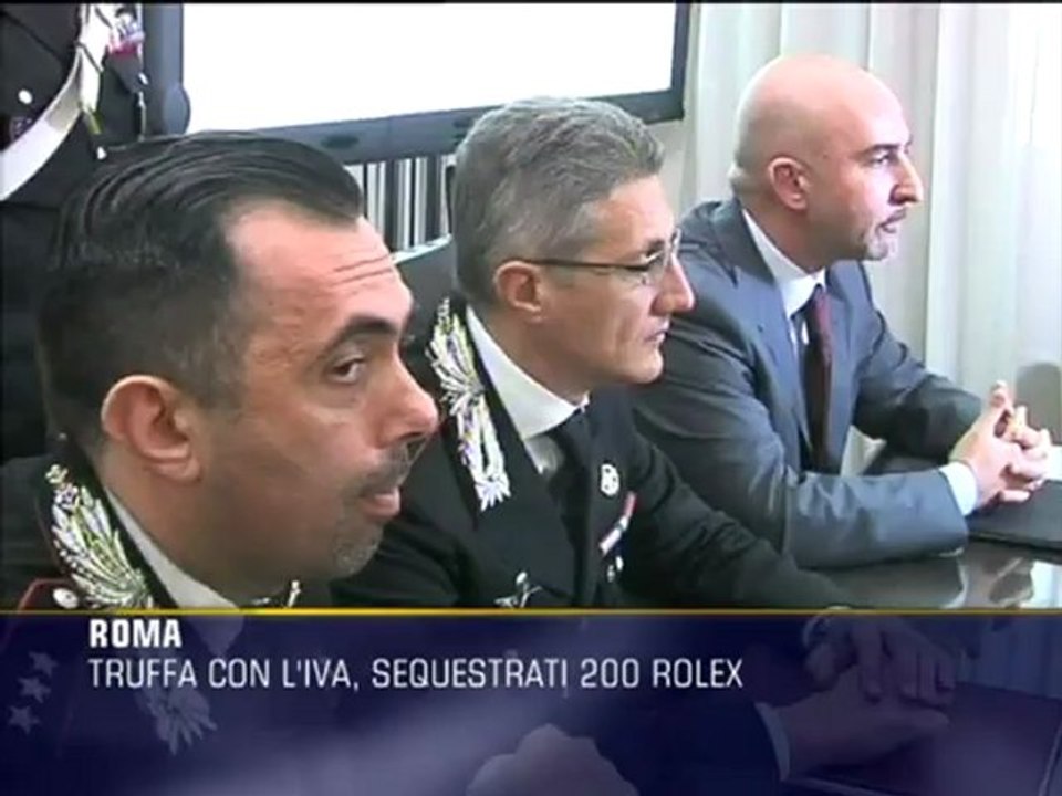 Truffa milionaria con i Rolex, 4 arresti