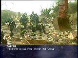 Esplosione in villa a Capena, muore una donna