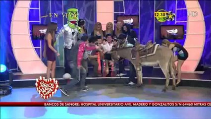 Brandon Meza cumple su apuesta y se depila